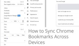 So synchronisieren Sie Chrome-Lesezeichen geräteübergreifend: Desktop und Mobilgerät