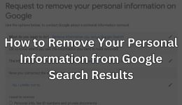 So entfernen Sie Ihre persönlichen Daten aus den Google-Suchergebnissen