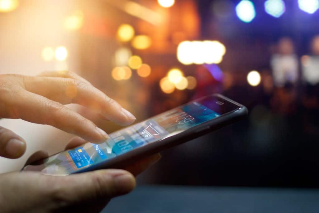 Einkaufen am Telefon