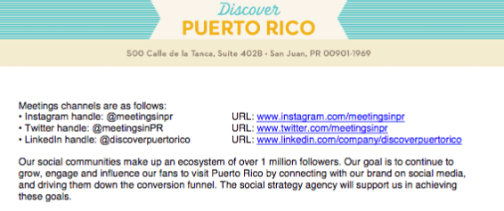 Entdecken Sie die Social-Media-Profile von Puerto Rico