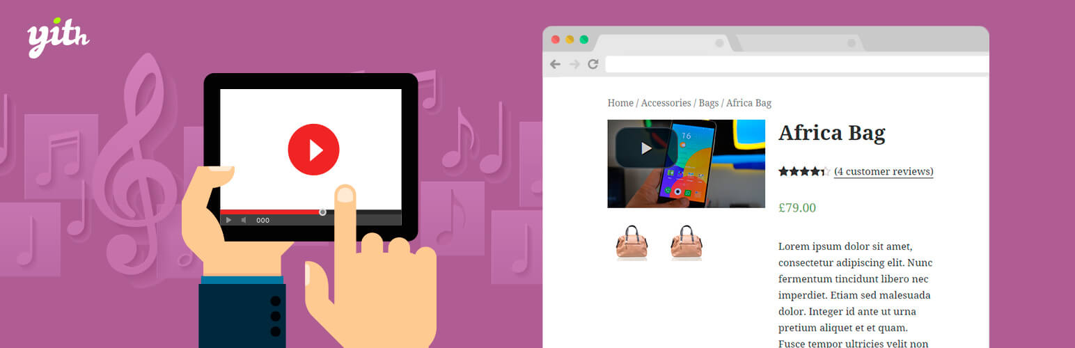 YITH WooCommerce Empfohlene Audio- und Videoinhalte
