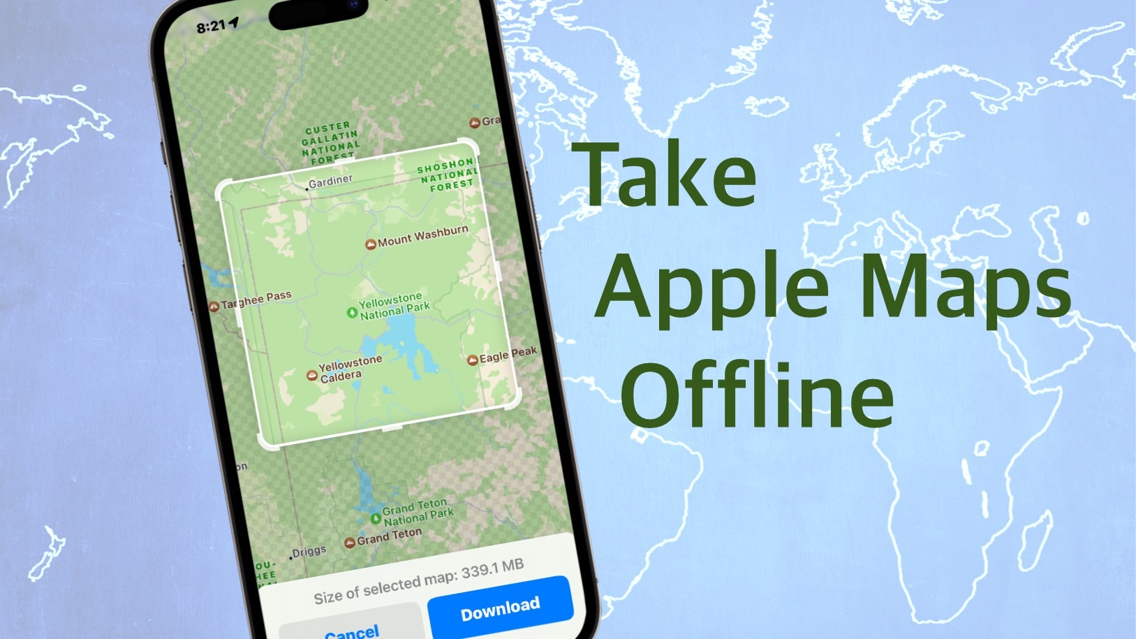 So laden Sie Karten in Apple Maps zur Offline-Nutzung herunter
