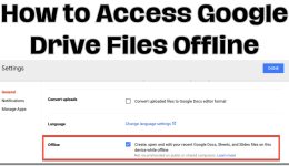 Möchten Sie offline auf Google Drive-Dateien zugreifen: So verwenden Sie es