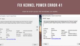 Wie behebt man den Kernel Power Error 41 in Windows 10?