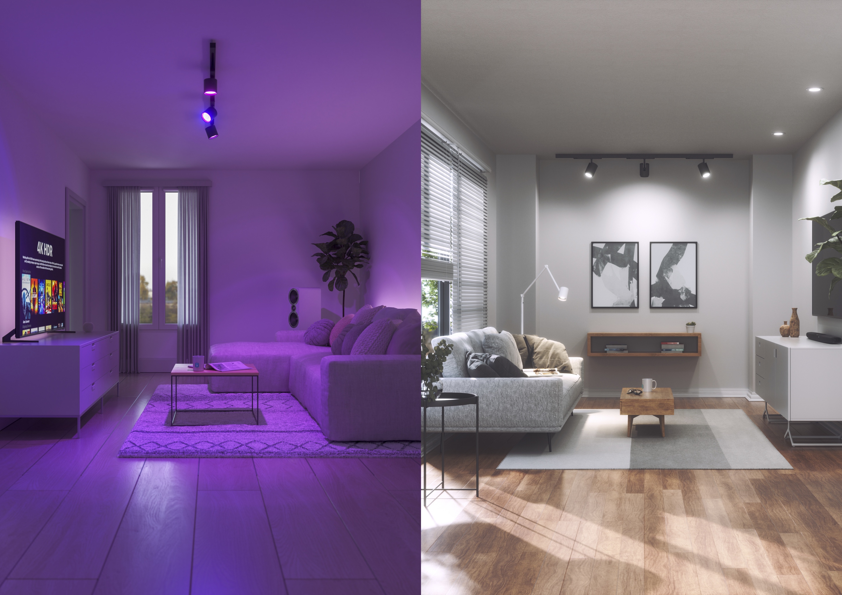 Nanoleaf Essentials Matter GU10-Leuchten.