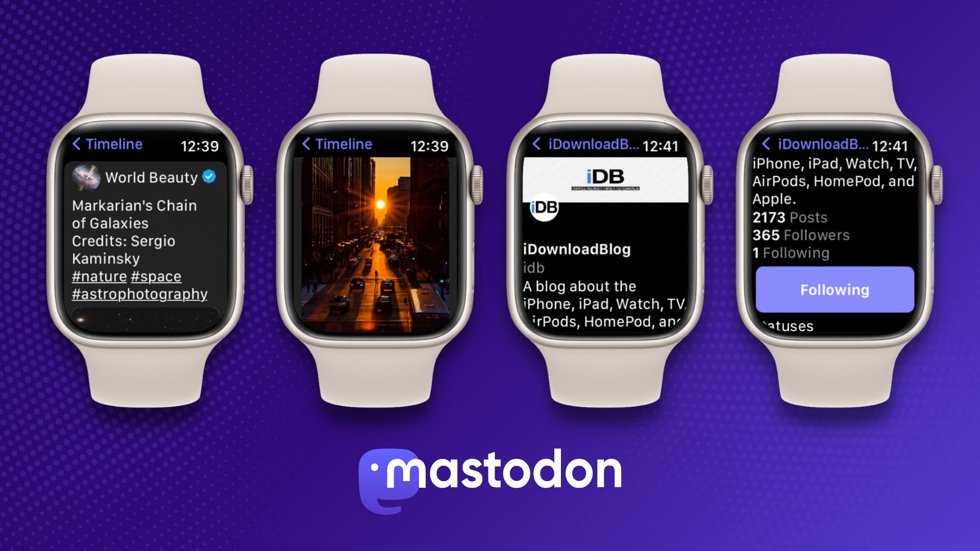 Mastodon auf der Apple Watch verwenden