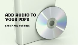 Wie füge ich online kostenlos und ohne Acrobat Audio zu PDF hinzu?