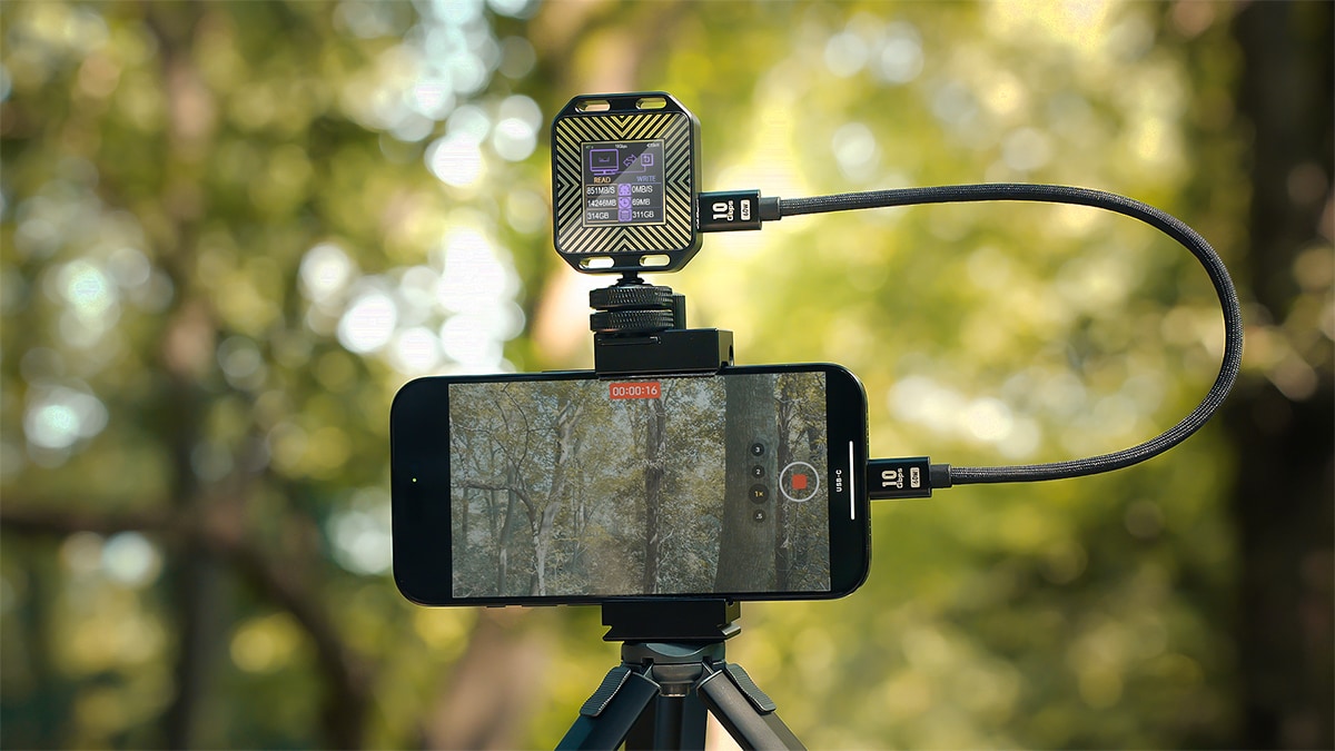 DockCase zeigt eine Vorschau der Photography Edition seines Pocket M.2 NVMe Smart SSD-Gehäuses