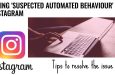 So beheben Sie „verdächtiges automatisiertes Verhalten“ auf Instagram
