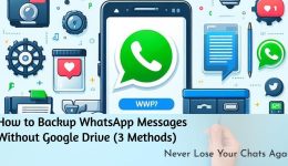 So sichern Sie WhatsApp-Nachrichten ohne Google Drive (3 Methoden)