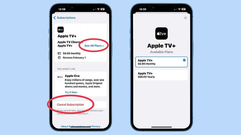 Ändern Sie, wie oft Ihnen App Store-Abonnements in Rechnung gestellt werden Ändern Sie, wie oft Ihnen App Store-Abonnements in Rechnung gestellt werden