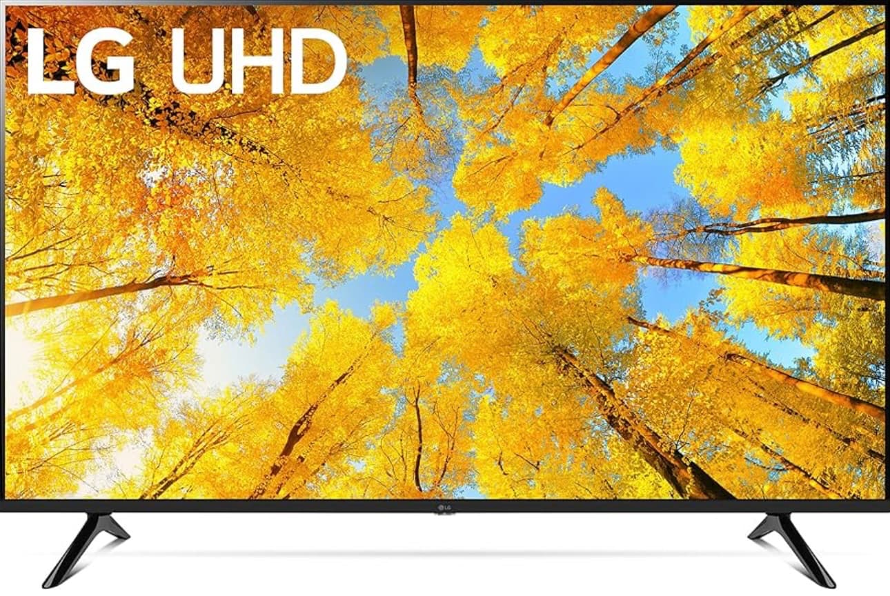 LG 50-Zoll-Fernseher mit 4K-Auflösung.