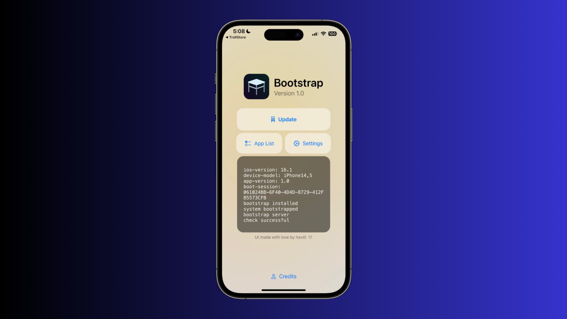 RootHide-Bootstrap hat die Beta-Phase offiziell beendet, da es eine schicke neue Benutzeroberfläche erhält
