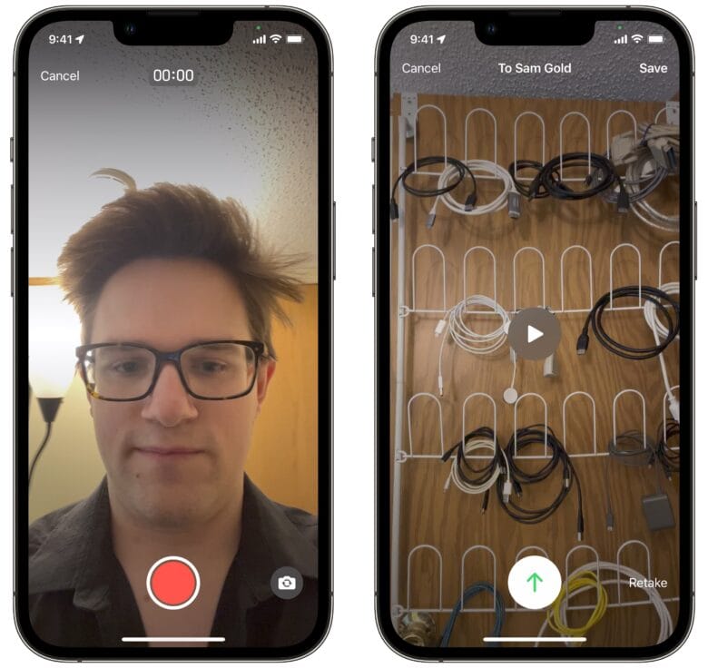 Nehmen Sie FaceTime auf und senden Sie es Screenshots mit weiteren Aufnahmeoptionen