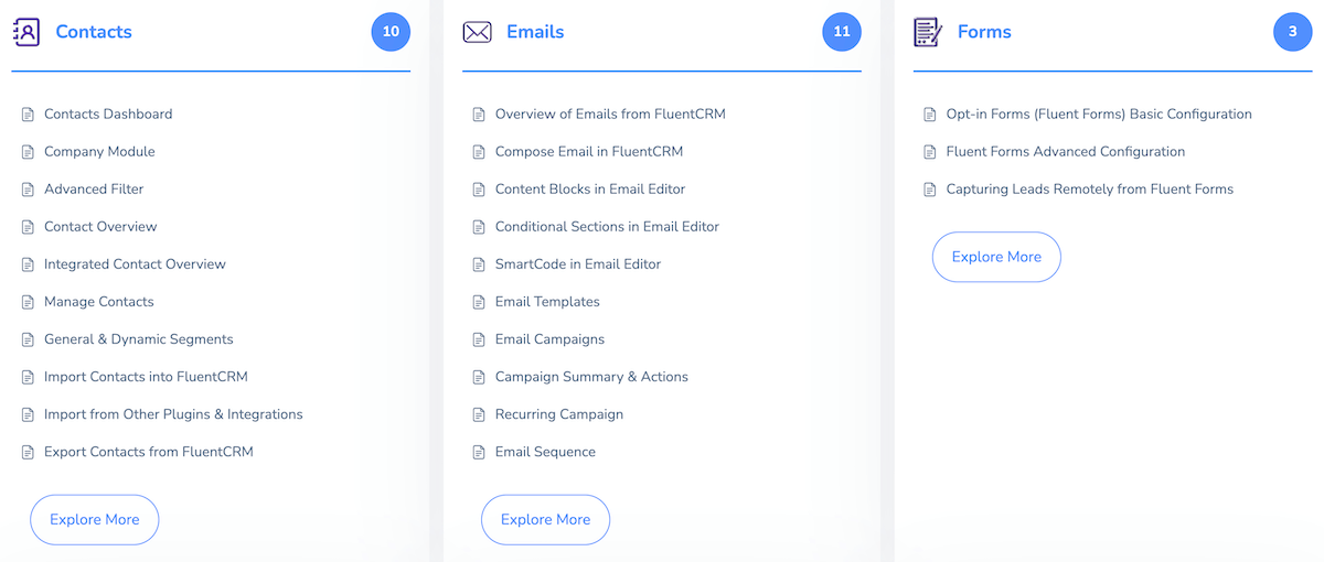 FluentCRM-Dokumentation