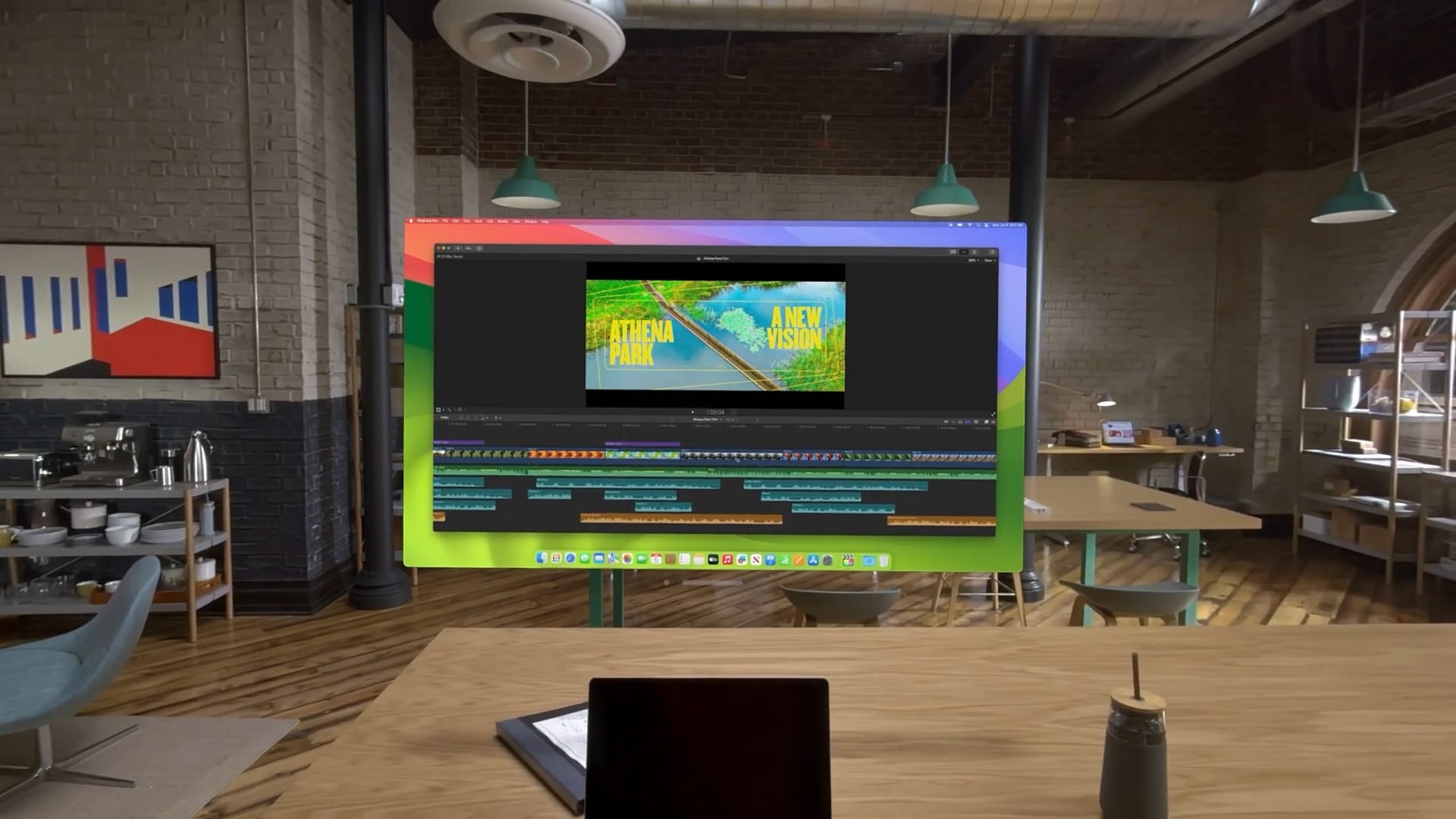 So verwenden Sie Ihren Mac mit Vision Pro