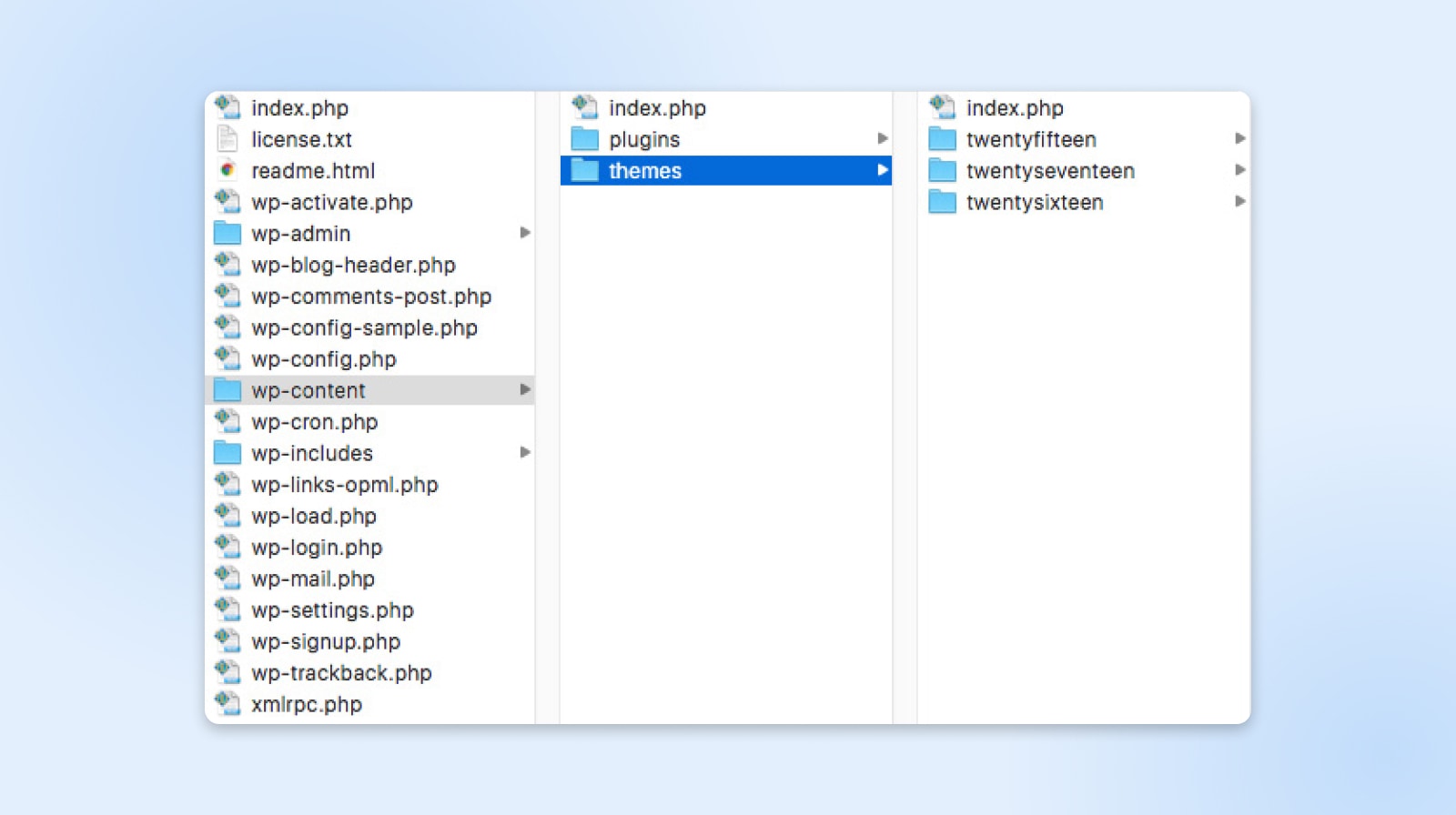 Dateien, die zeigen, wo sich Theme-Dateien unter wp-content>themes befinden” Breite=”1600″ Höhe=”896″ Größen=”(maximale Breite: 1600 Pixel) 100vw, 1600 Pixel”/></p><p>Hier können Sie ein neues Verzeichnis für Ihr Child-Theme erstellen. Erstellen Sie einen neuen Ordner, der den Namen des übergeordneten Themas trägt, und fügen Sie am Ende „-child“ hinzu.</p><p>Wenn Ihr übergeordnetes Theme-Verzeichnis beispielsweise „twentytwentyfour“ heißt, heißt Ihr untergeordnetes Theme-Verzeichnis „twentytwentyfour-child“.</p><h3>Schritt 4: Erstellen Sie ein Stylesheet für Ihr Child-Theme</h3><p>Jetzt müssen Sie eine neue Textdatei erstellen und diese „style.css“ nennen. Diese Datei bildet die Grundlage für Ihr Child-Theme. Es werden einige grundlegende Header-Informationen benötigt, darunter Name, URL, Beschreibung und mehr:</p><p><img data-lazyloaded=
