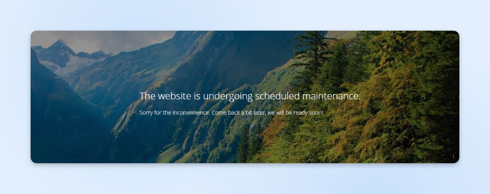 Die Website wird derzeit planmäßig gewartet. Entschuldigen Sie die Unannehmlichkeiten. Kommen Sie später noch einmal vorbei, wir sind bald fertig!