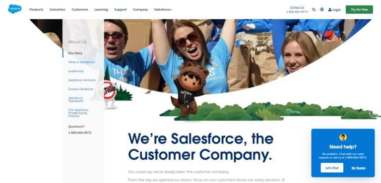 Salesforce – 25 tolle Seiten über uns