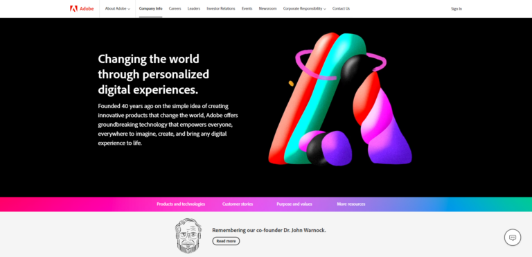 Adobe – 25 tolle Seiten über uns