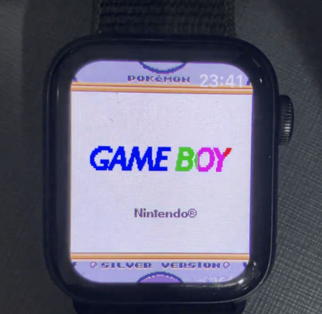 GameBoy-App läuft über CoreTrust-Fehler auf der Apple Watch.