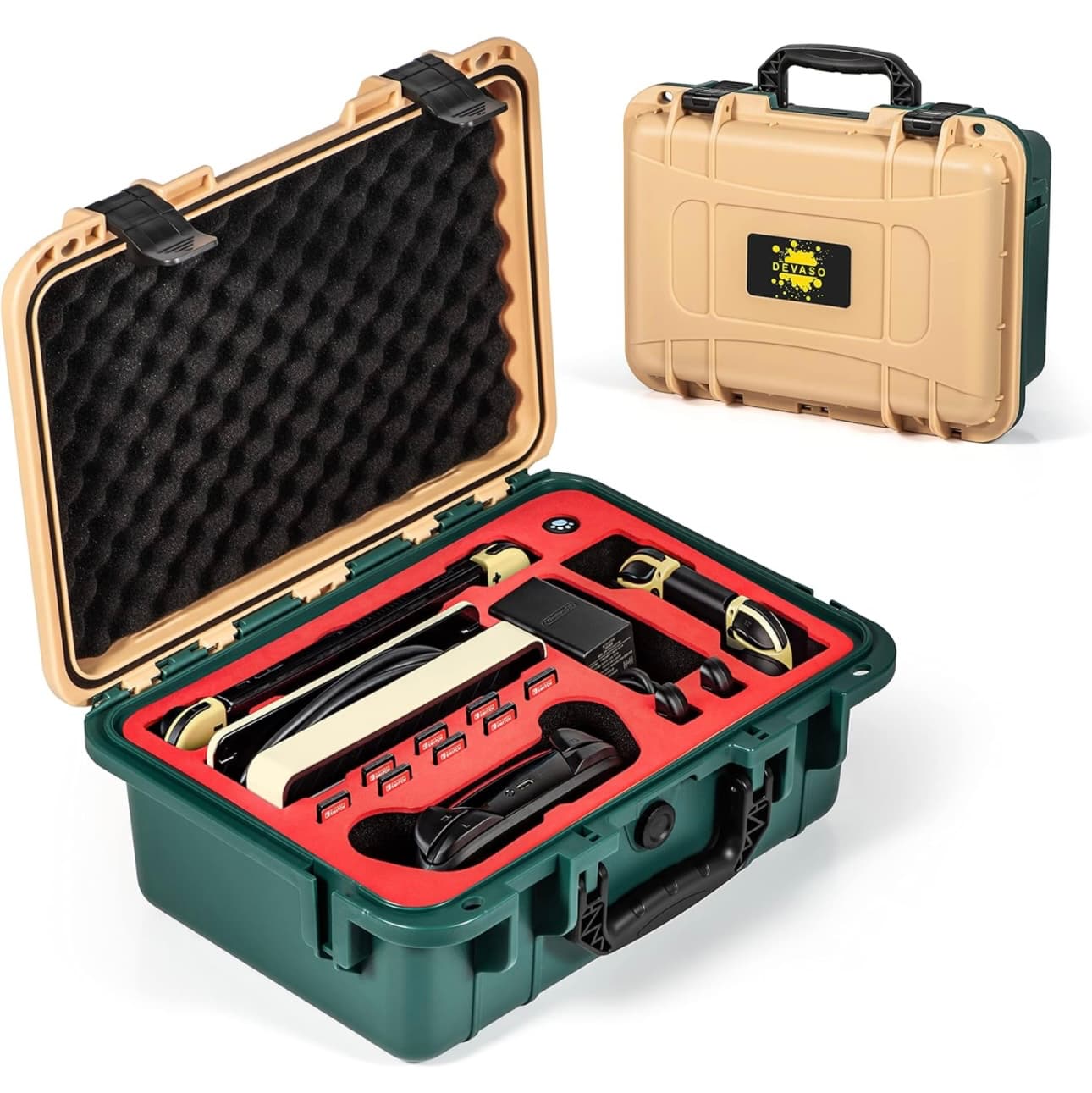 Schutzhülle im Pelican-Box-Stil für Nintendo Switch.