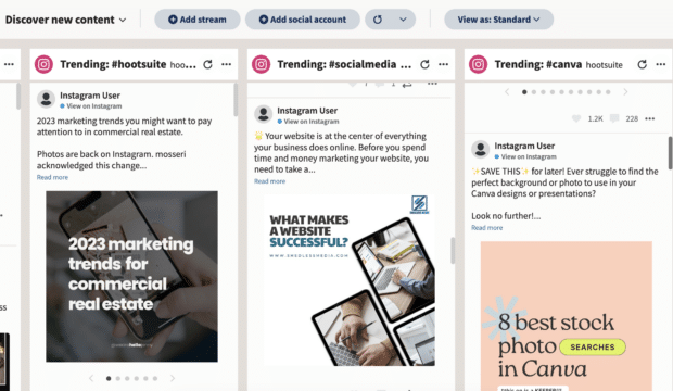 Streams – Instagram-Hashtag-Überwachung