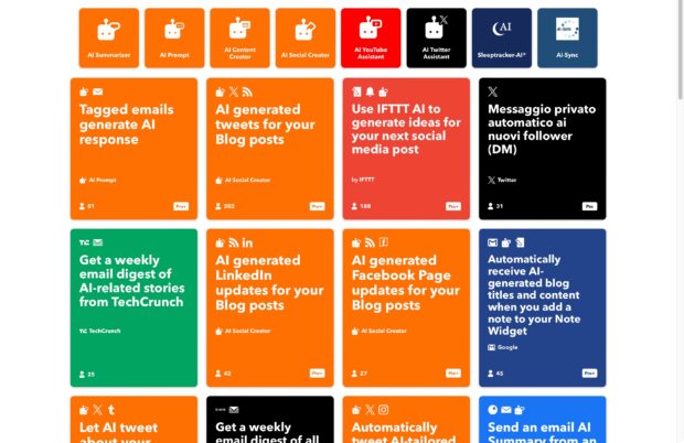 IFTTT AI-Automatisierungstool