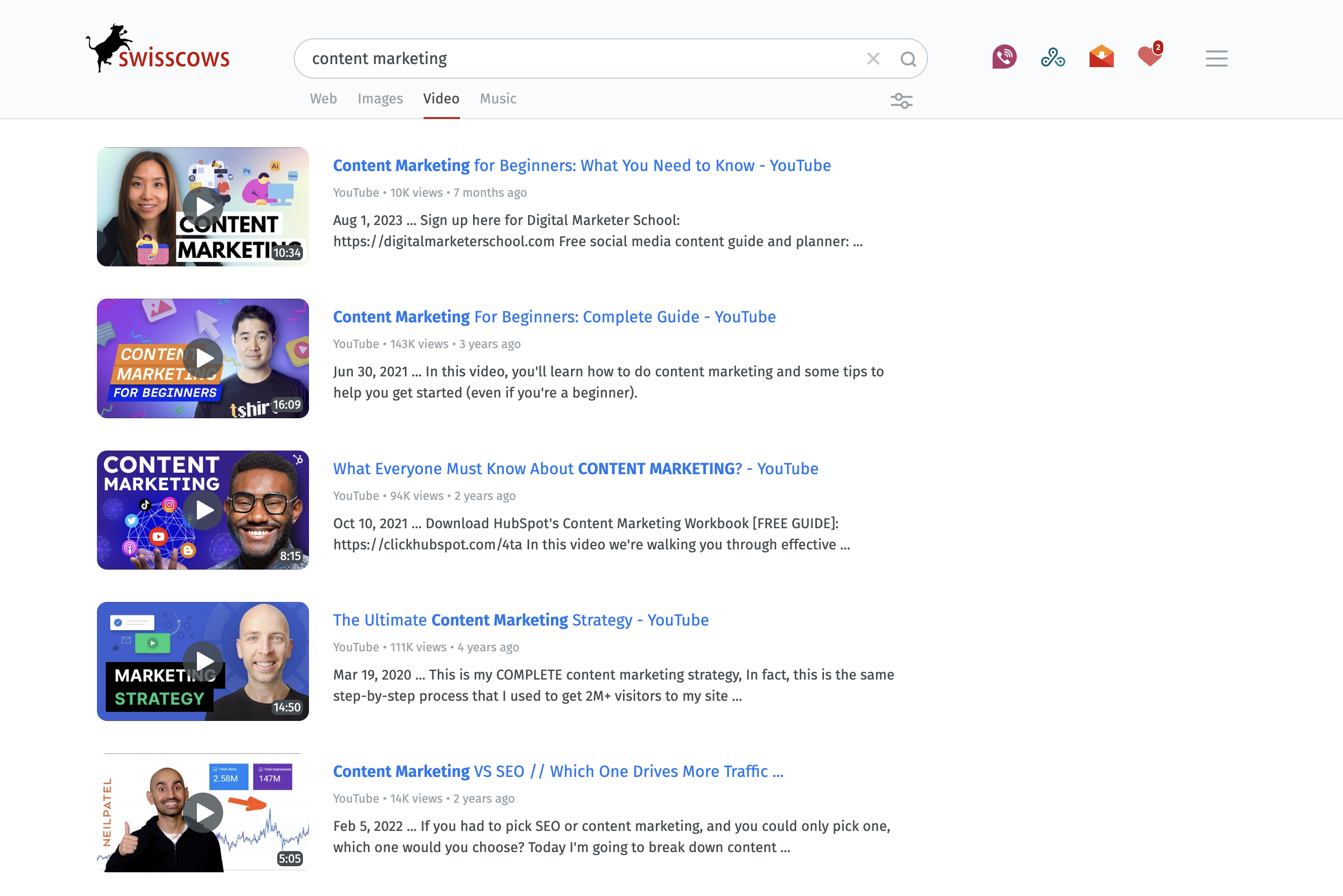 suchen nach [content marketing]Swisscows