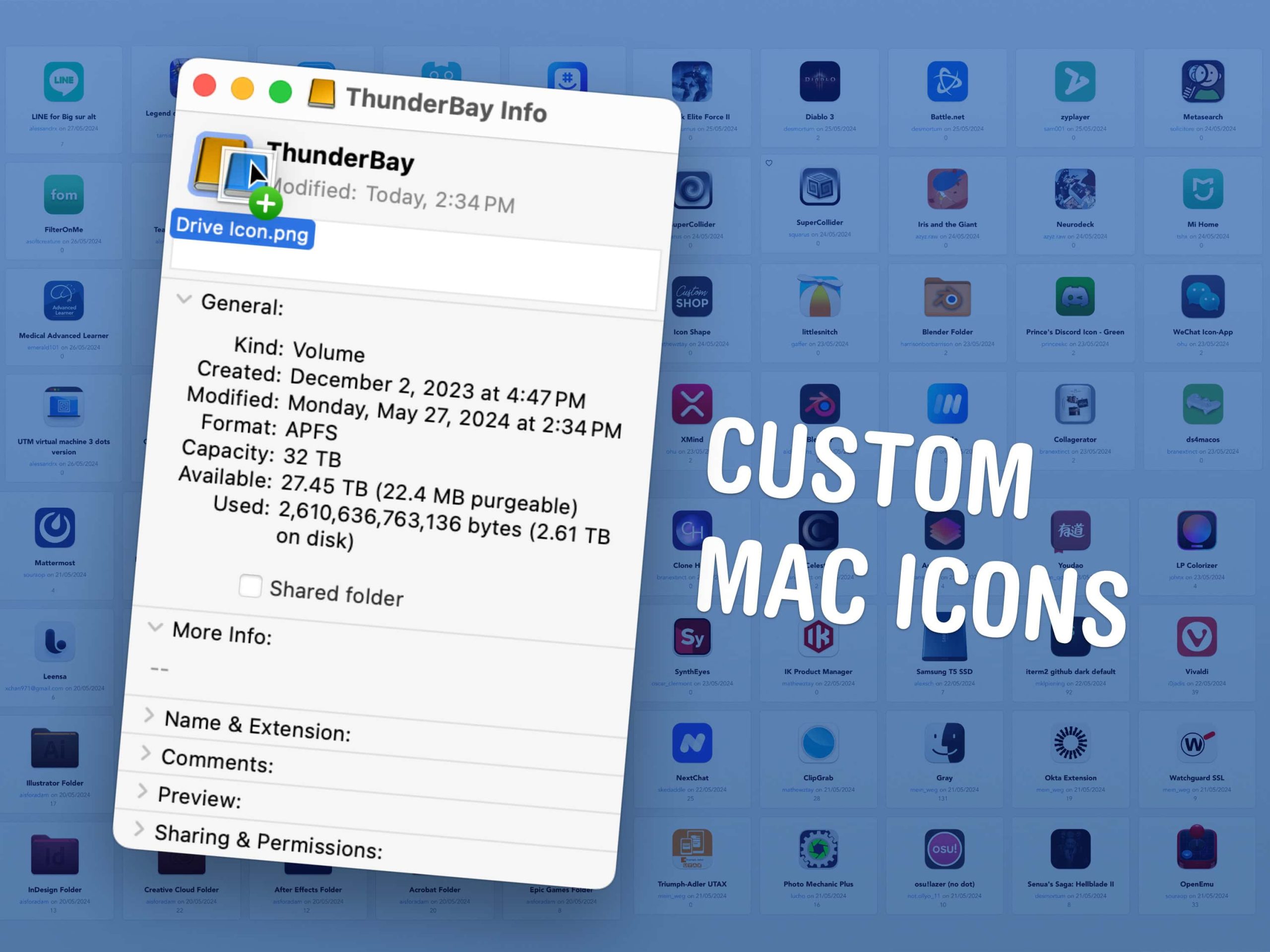 Verleihen Sie Ihrem Mac mit benutzerdefinierten Symbolen ein neues Aussehen