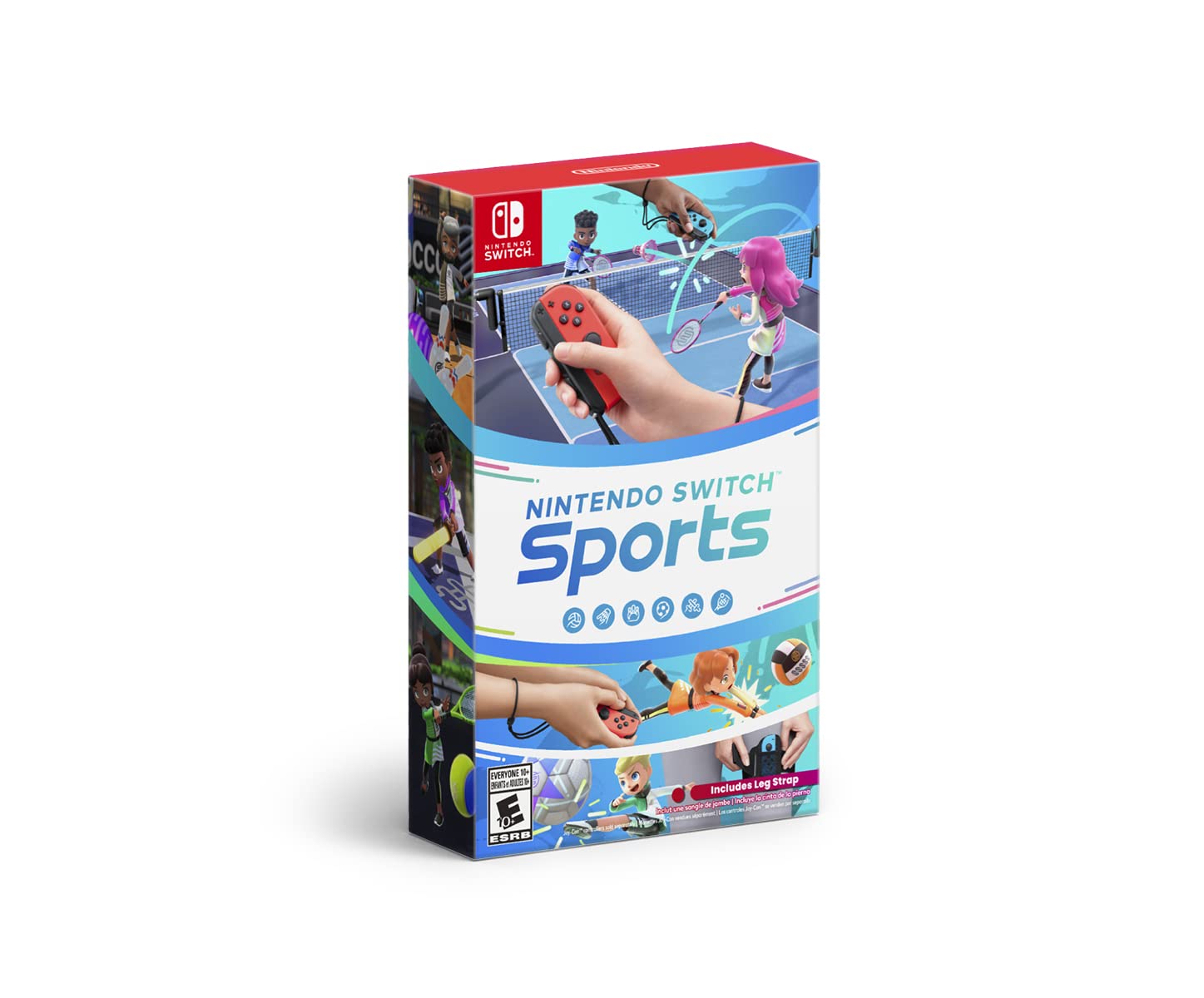 Grafik des Nintendo Switch Sports-Spiels.