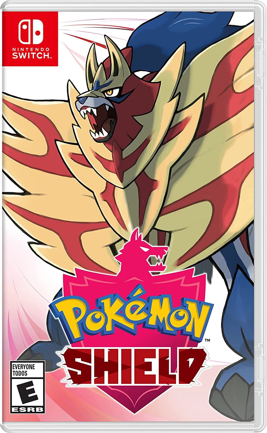 Pokemon Shield für Nintendo Switch-Artwork.