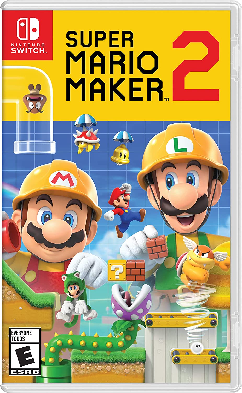Artwork von Super Mario Maker 2 für Nintendo Switch.