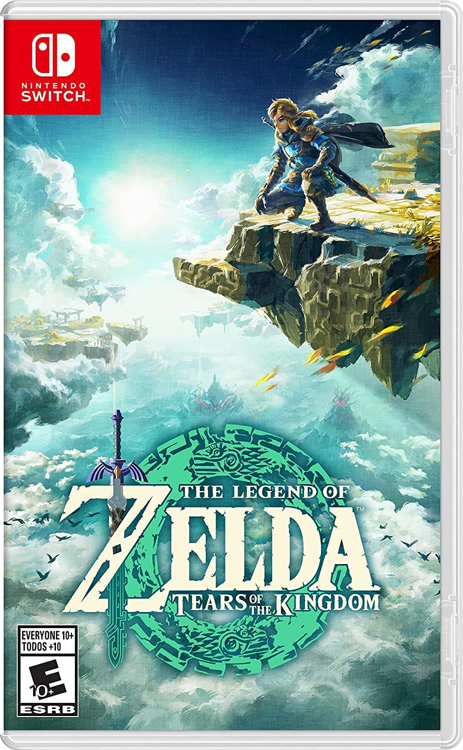 Artwork für Nintendo Switch zu „The Legend of Zelda: Tears of the Kingdom“.