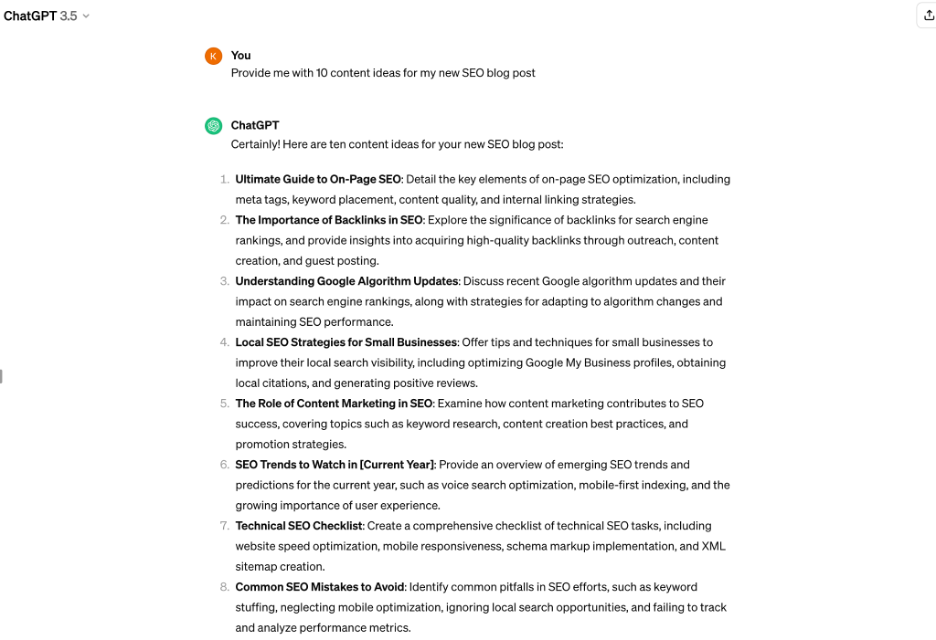 Chatgpt SEO-Tool