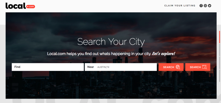 Local.com-Homepage