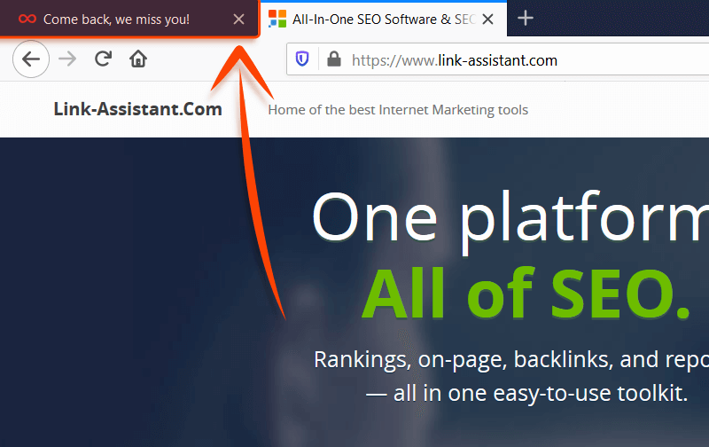 Beispiel für einen Titel-Tag