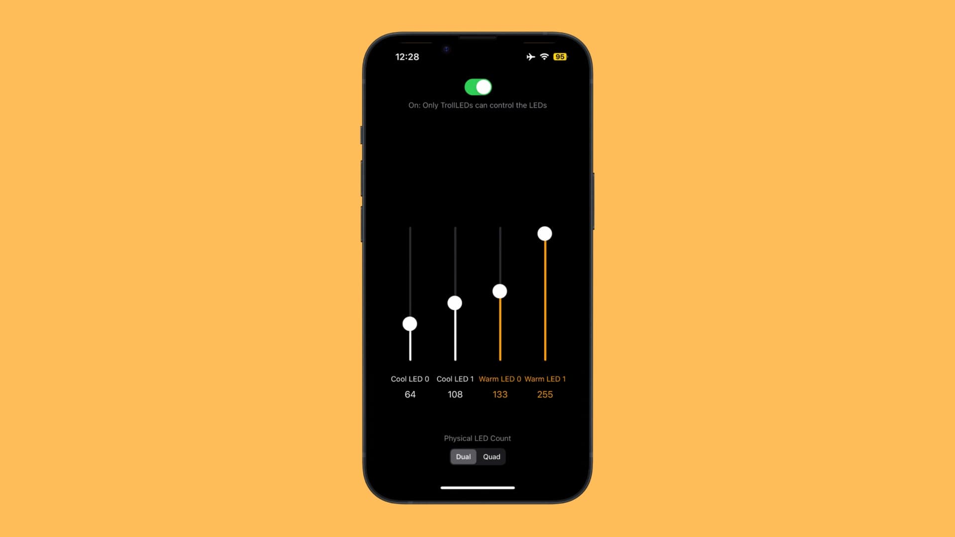 TrollLEDs ist ein TrollStore-Add-on, das Ihnen eine genauere LED-Blitzsteuerung auf iPhones bietet
