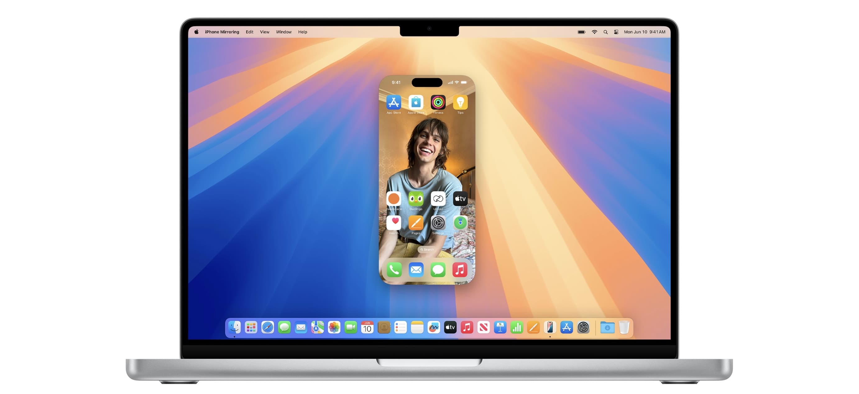Steuern Sie das iPhone mit macOS Sequoia ferngesteuert vom Mac aus.