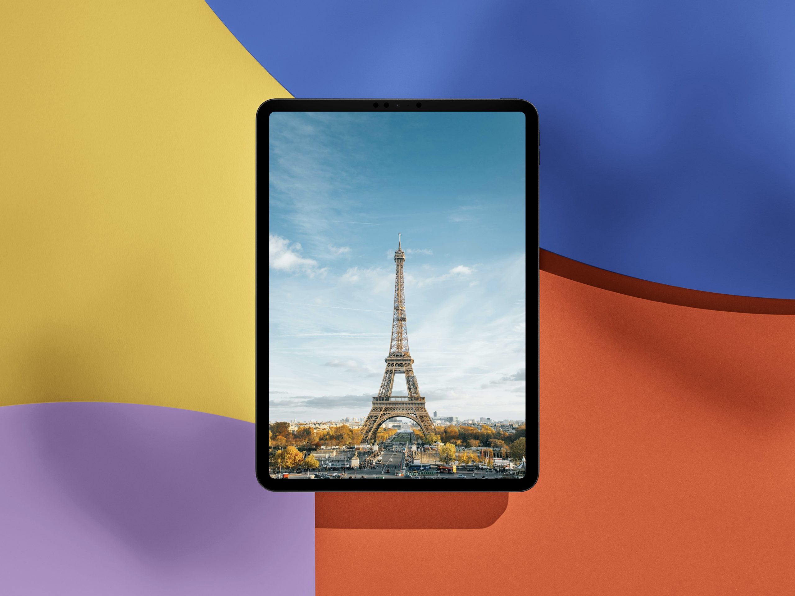 Von Paris inspirierte Hintergrundbilder für iPhone und iPad
