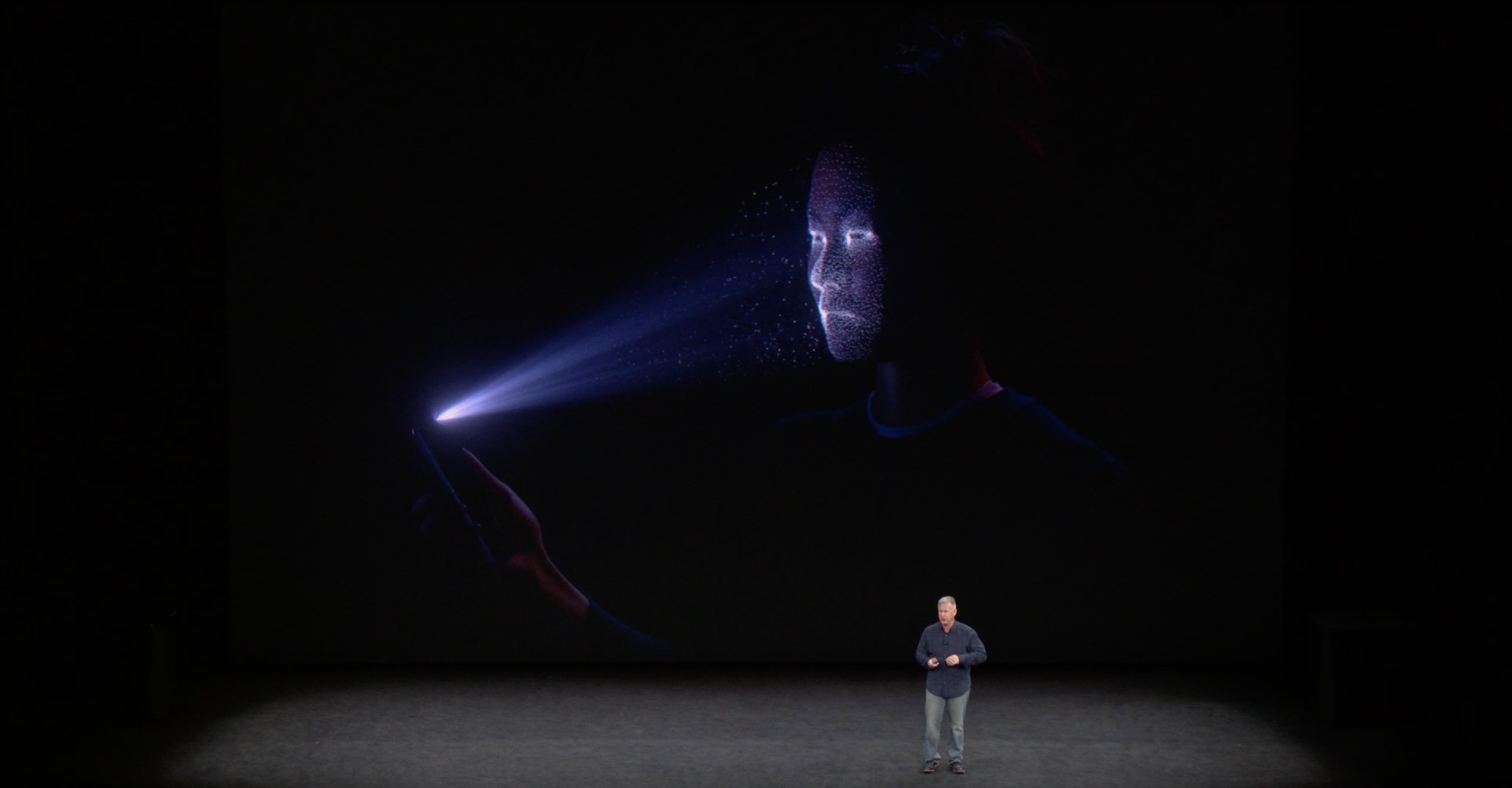 Funktionsweise von Face ID Apple Keynote