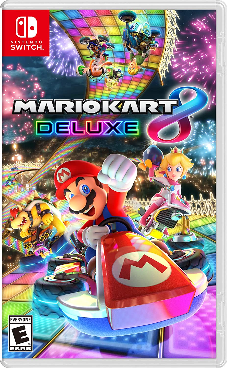 Spielgrafik von Mario Kart 8 Deluxe.