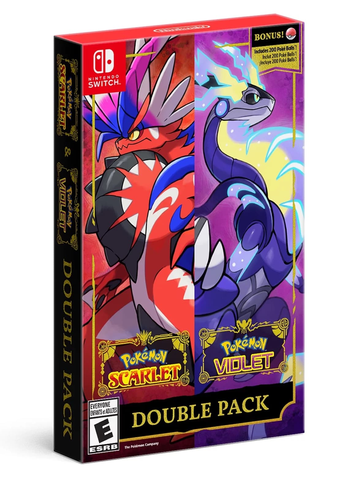 Pokémon Violett und Scarlet Doppelpack für Nintendo Switch.