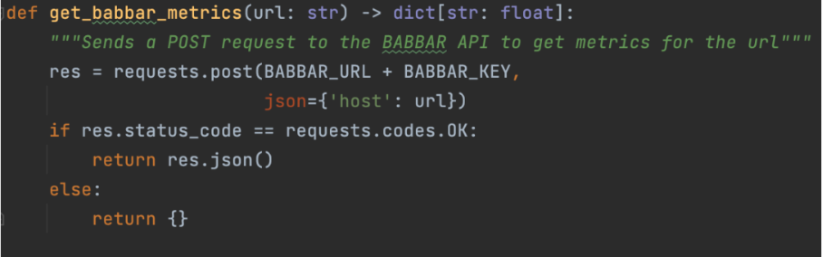 Eine Langchain-Funktion