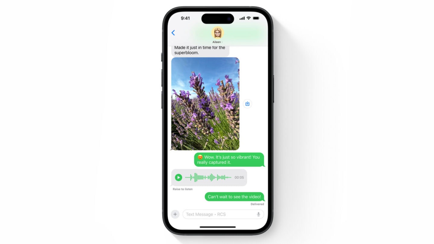 IPhone und iMessage erhalten RCS in iOS 18 iMessage fügt Rich Communication Services (RCS) für besseres Texten zwischen iPhone und Android hinzu