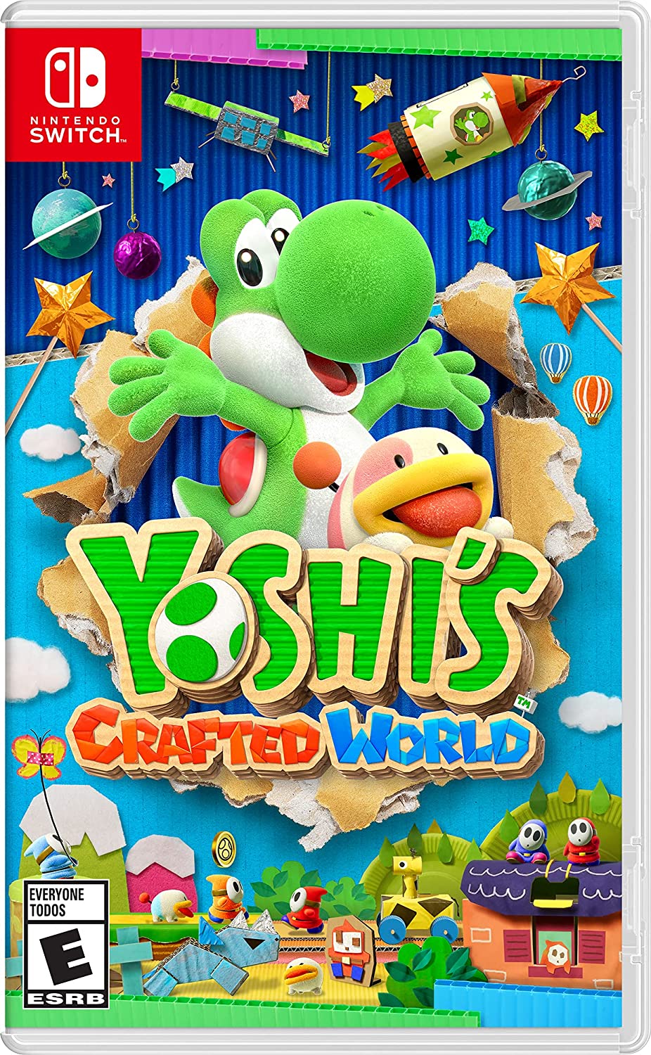 Yoshis Crafted World Nintendo Switch-Artwork.