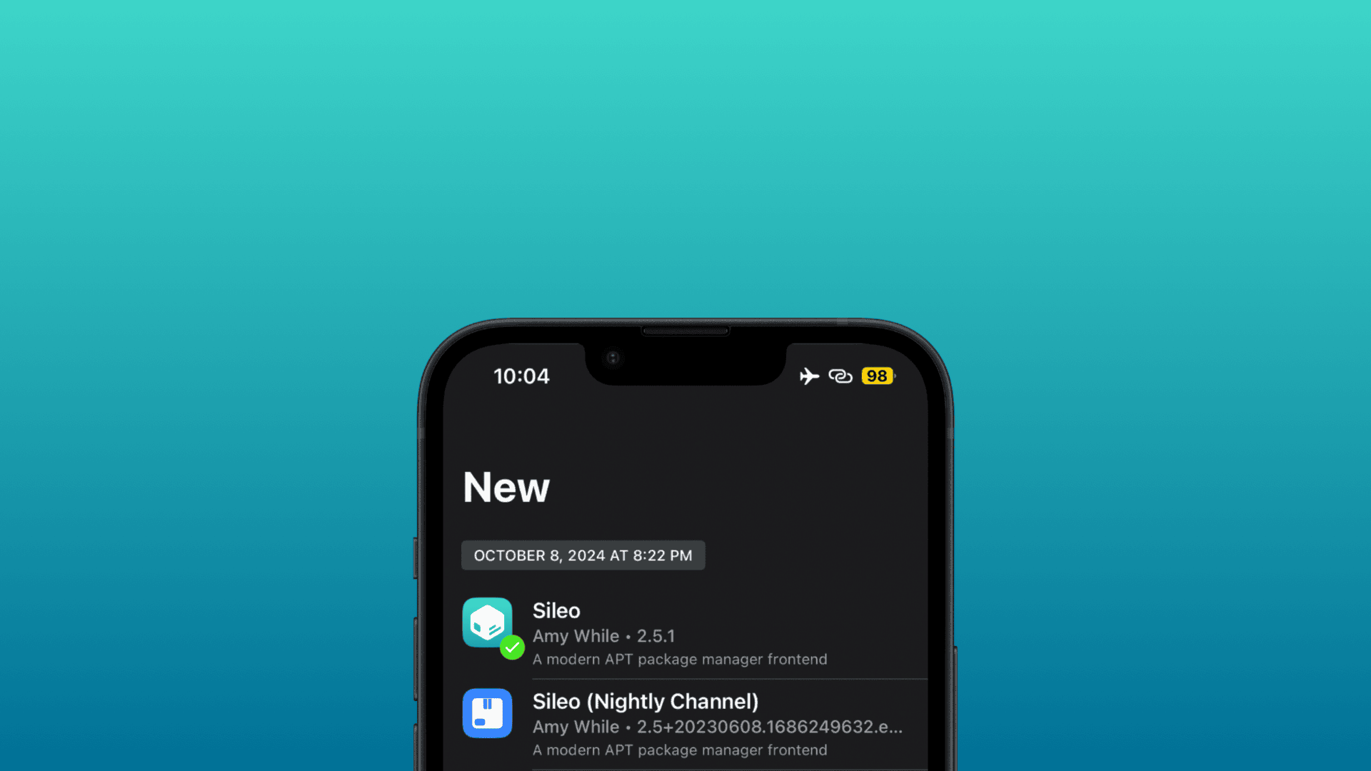 Sileo v2.5.1 veröffentlicht.