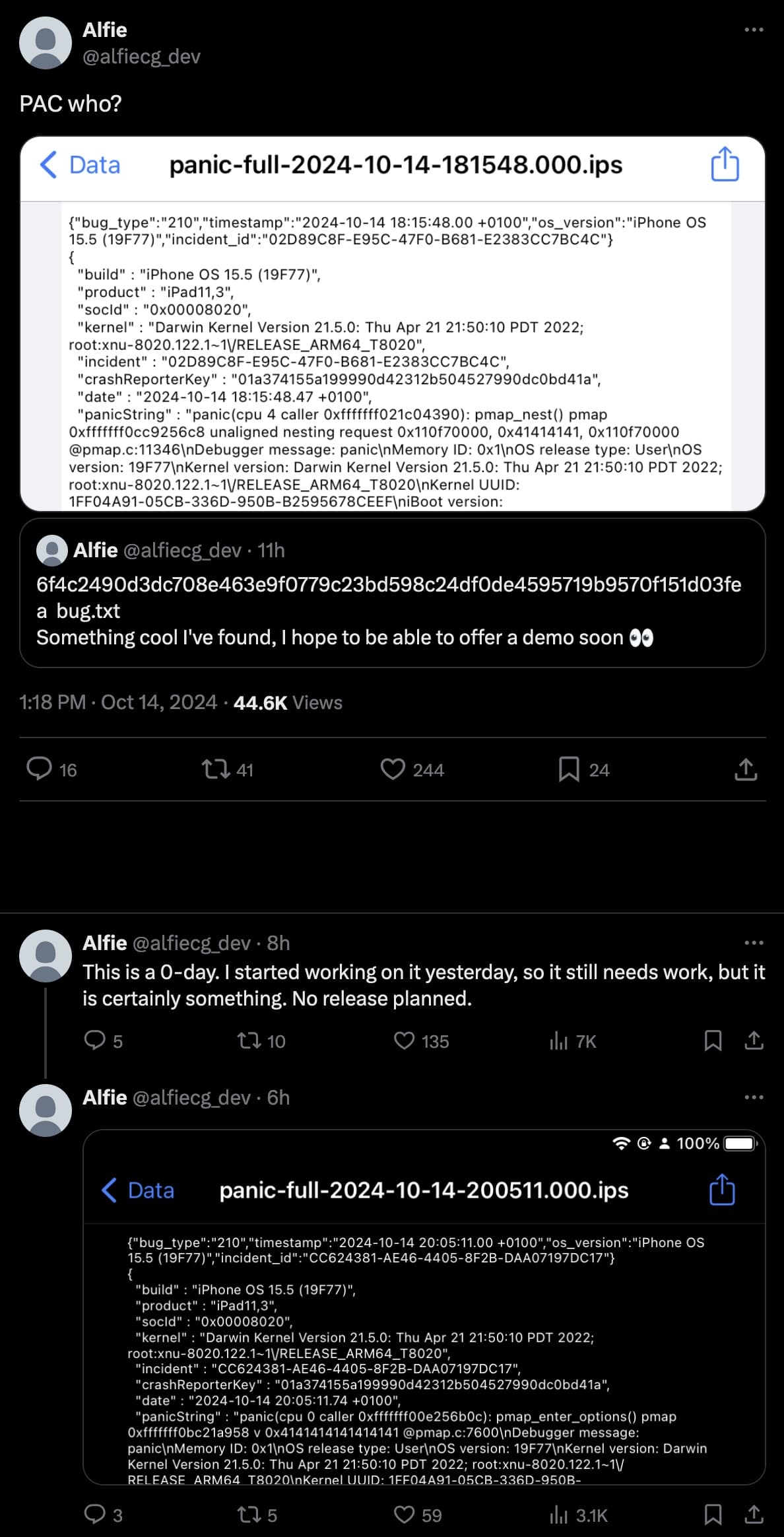 alfiecg_dev PAC-Bypass 0-Day entdeckt.
