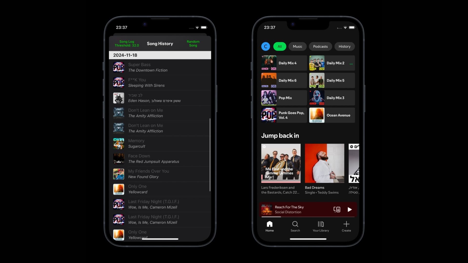 MusicTrail führt einen anpassbaren Laufverlauf der Songs, die Jailbreaker in Spotify Music spielen