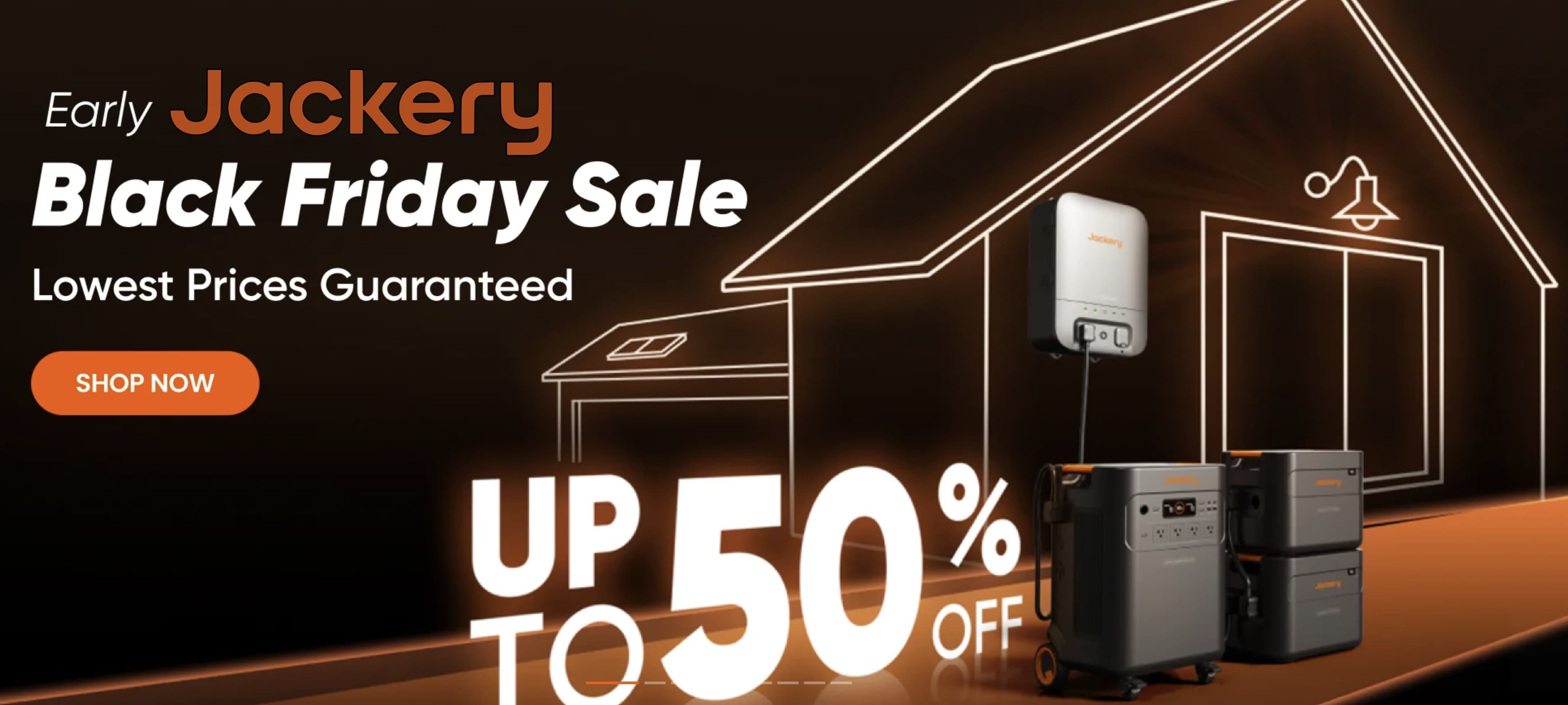 Jackery's 2024 Black Friday Early Sales.